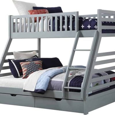 Sweet Dreams States Grey Triple Bunk Bed