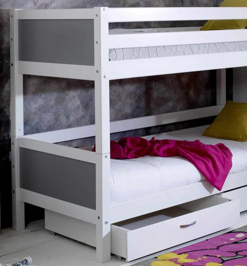 Thuka Nordic Bunk bed 2 Grey Gable Ends