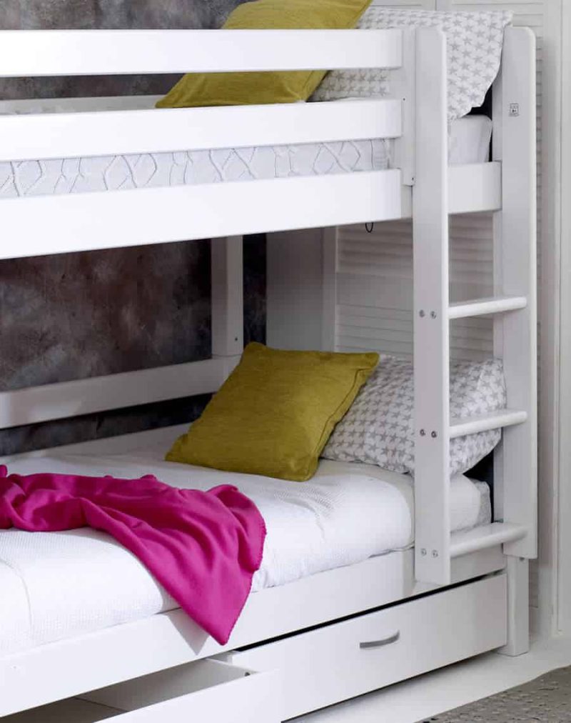 Thuka Nordic Bunk bed 2 Rose Gable Ends