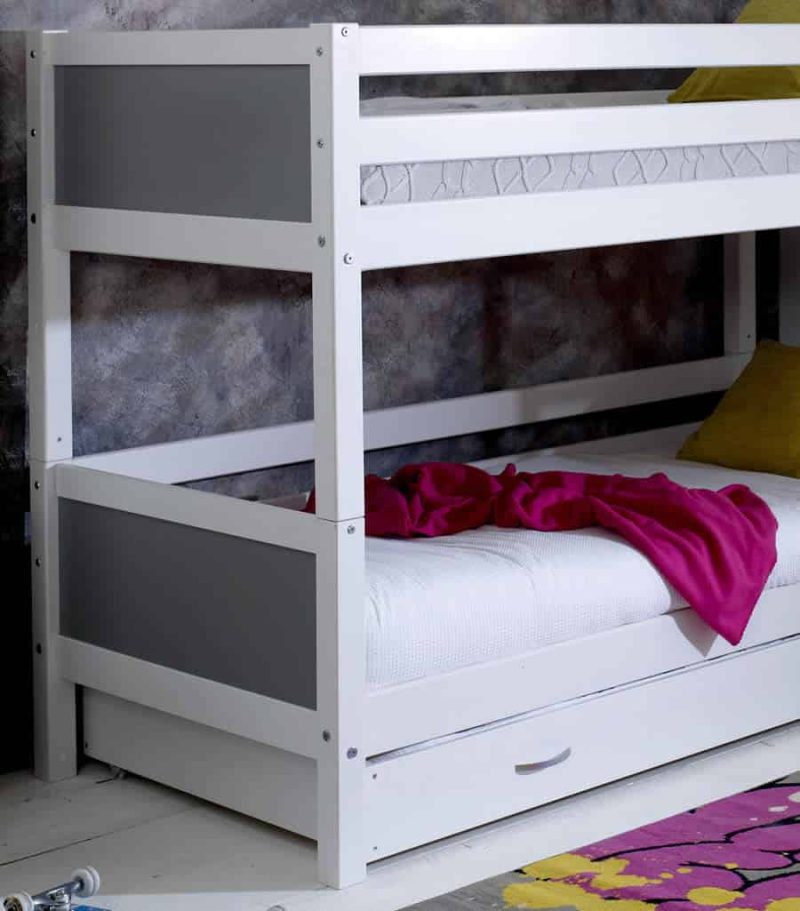 Thuka Nordic Bunk bed 3 Grey Gable Ends