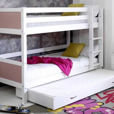 Thuka Nordic Bunk bed 3 Rose Gable Ends