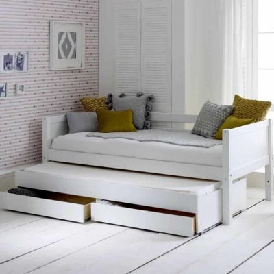 Thuka Nordic Daybed 1 Flat White Gable Ends