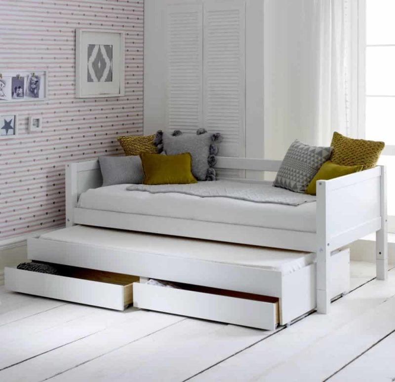 Thuka Nordic Daybed 1 Flat White Gable Ends