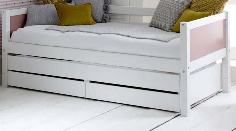 Thuka Nordic Daybed 1 Rose Gable Ends