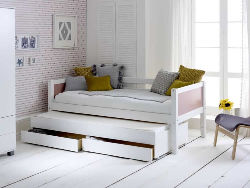 Thuka Nordic Daybed 1 Rose Gable Ends