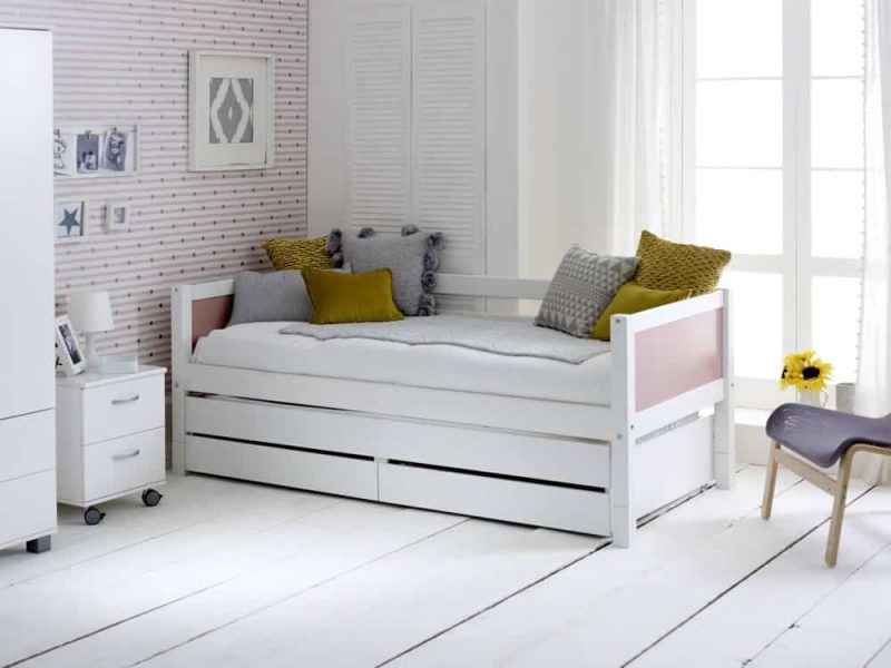 Thuka Nordic Daybed 1 Rose Gable Ends