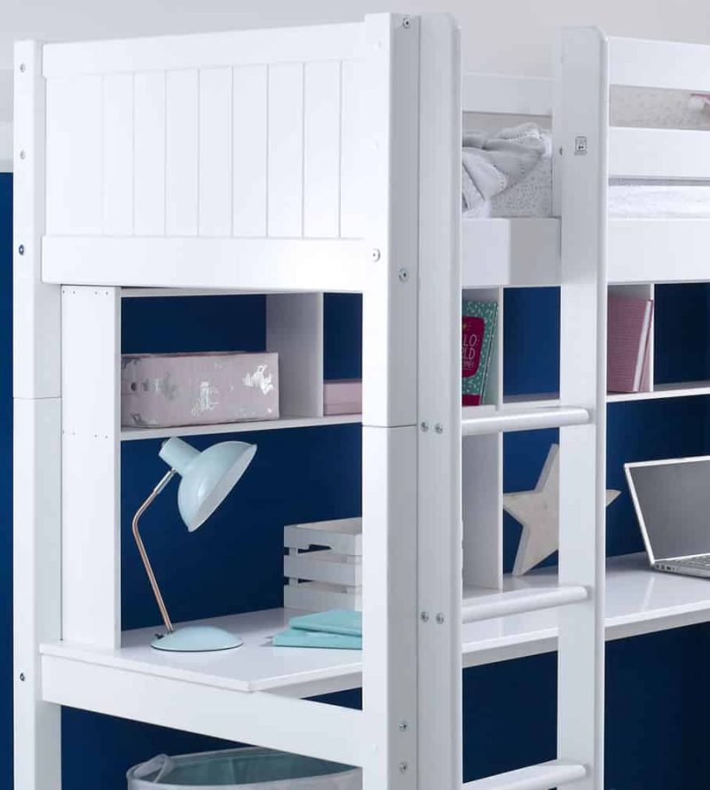 Thuka Nordic High Sleeper Bed 2 Tongue Groove Gable Ends