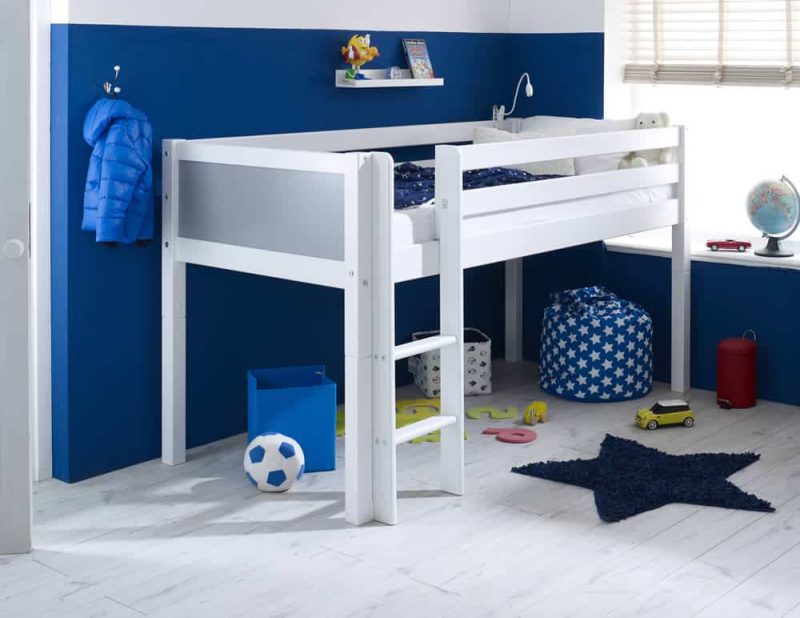 Thuka Nordic Mid Sleeper Bed 1 Grey Gable Ends