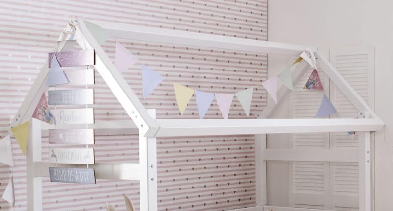Thuka Nordic Playhouse 2 Rose Gable Ends