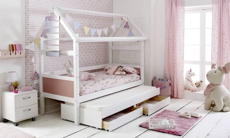 Thuka Nordic Playhouse 2 Rose Gable Ends