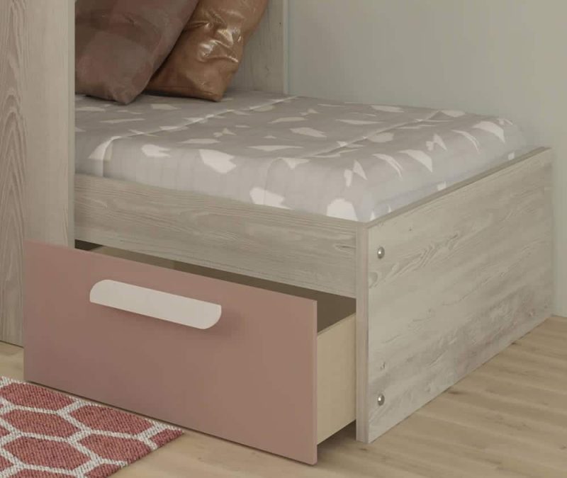Trasman Kids Barca Bunk Bed Pink